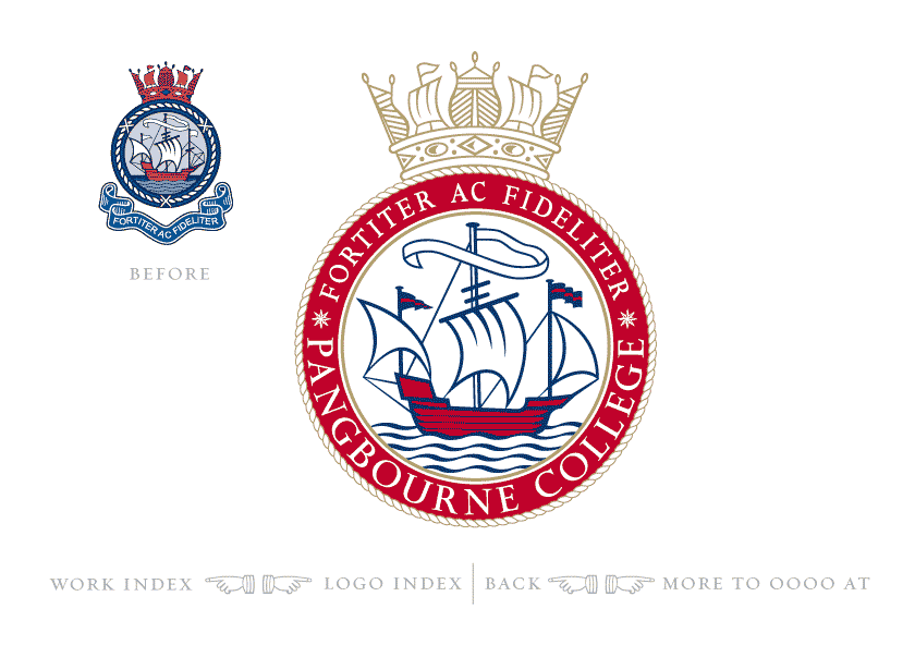 Coat of Arms logo designer, crest logo designer, school crest logo design